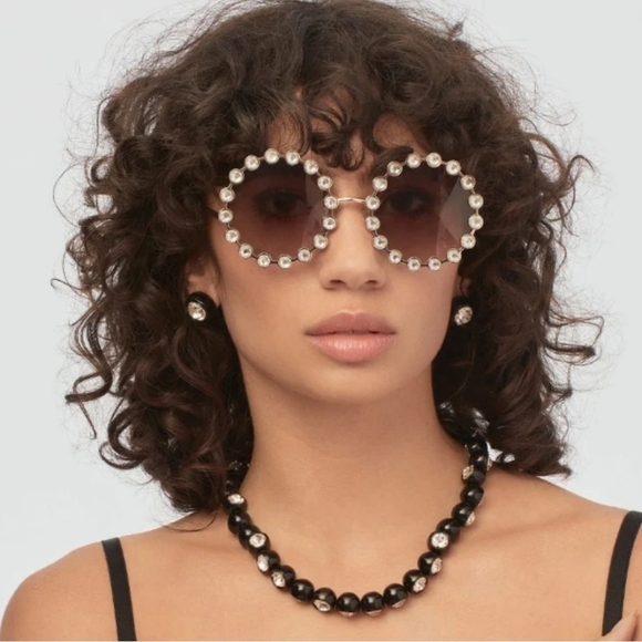 New Lele Sadoughi Gumball Collar Necklace NWT Sold Out! - Picture 3 of 8